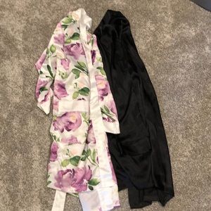 2 Silk Robes